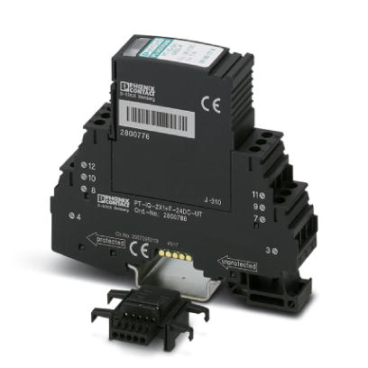 Устройство защиты от перенапряжений-PT-IQ-2X1+F-24DC-UT