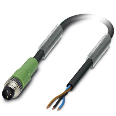 Кабель для датчика / исполнительного элемента-SAC-3P-M 8MS/1,5-PUR