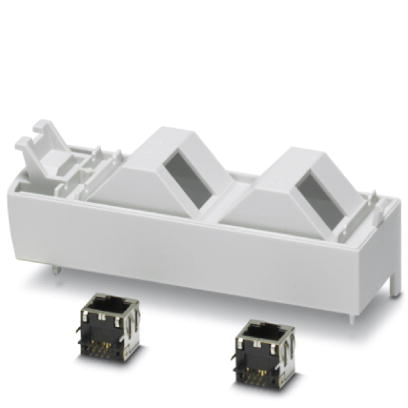 Компоненты корпуса-ME PLC 40 CTRJ45 GY7035