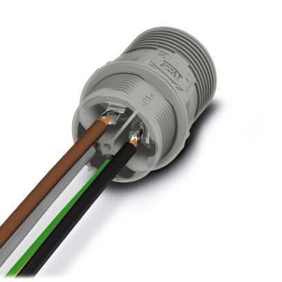 Проходная деталь-QPD W 4X2,5 M25 1,0 GY