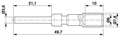 Обжимной контакт-SM-36KP016