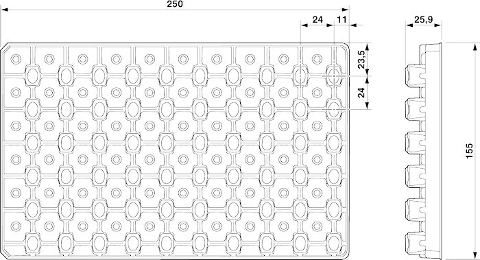 Встраиваемые разъемы-SACC-CIP-M12MSD-4P SMD T