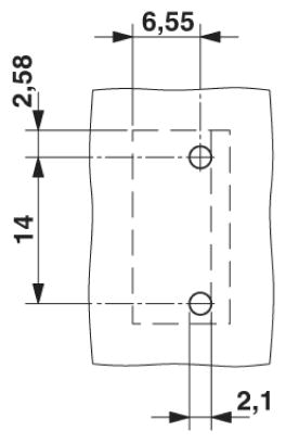 Клеммные блоки для печатного монтажа-SPT 5/ 1-V-7,5