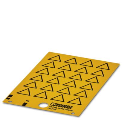 Предупредительная табличка-US-PML-W100 (25X25)