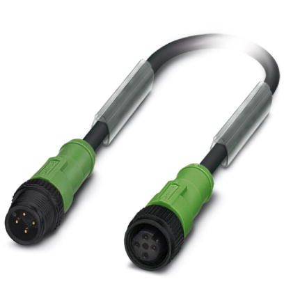 Кабель для датчика / исполнительного элемента-SAC-4P-M12MS/ 0,6-PUR/M12FS P