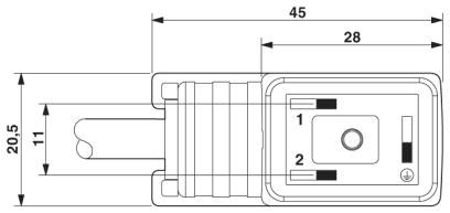 Кабель для датчика / исполнительного элемента-SAC-3P-MR-BI-1L-Z180 SCO/.../.