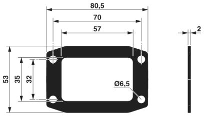 Плоское уплотнение-HC-B06-SG-CBK