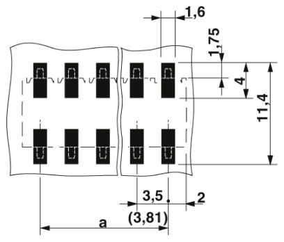 Клеммные блоки для печатного монтажа-SPT-SMD 1,5/12-V-3,5 R72