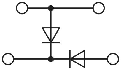 Клеммный блок-UKK 5-2DIO/O-UL/UR-UL