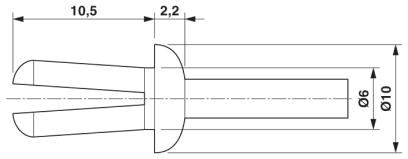 Крепежный зажим-RVT-PA 6