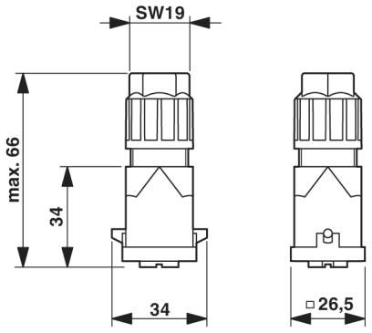 Разъем-HC-A3-BUQ1,5-TFL-G-PA