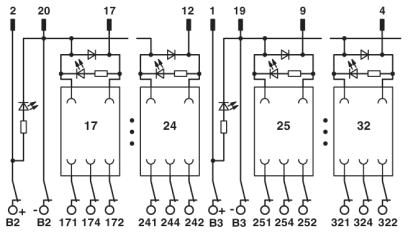 Активный модуль-UM-16 RELS/KSR-G24/21/E/MT/PLC