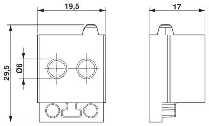 Кабельный сальник-CES-STPG-GY-2X6