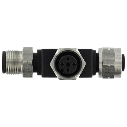 Т-распределитель-SAC-4P-M12T/2XM12 FF VA