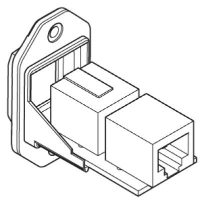 Кабельный разъем RJ45-VS-08-BU/BU-RJ45-F