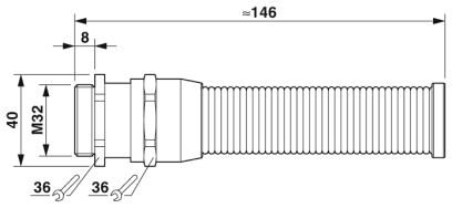 Кабельный ввод-G-INB-M32-M68N-NEPDS-S