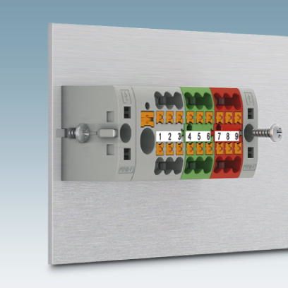 Распределительный блок-PTFIX 6X2,5 GY