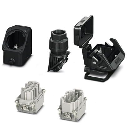 Комплект вставных соединителей-HC-EVO-B10PT-BWSC-HL-M25-PLRBK