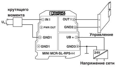 Разделитель питания-MINI MCR-SL-RPS-I-I-SP
