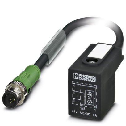 Кабель для датчика / исполнительного элемента-SAC-3P-MS-BI-1L-V SCO/.../...