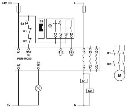 Реле безопасности-PSR-MC50-3NO-1DO-24DC-SP