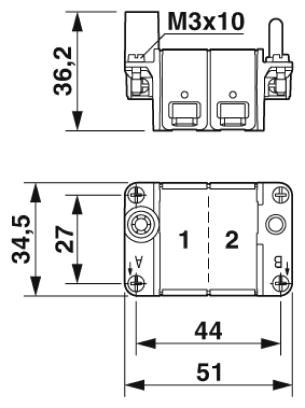 Модульные несущие рамки-HC-M-B06-MF-H