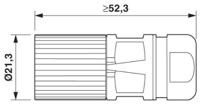 Кабельный соединитель-ST-7EP1N8A8004