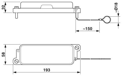 Защитная крышка-HC-HPR-B24-BCLWH-E-BK