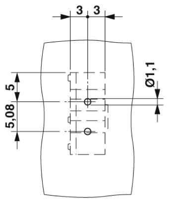 Клеммные блоки для печатного монтажа-ZFKDSA 1,5C-6,0