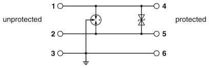 Устройство защиты от перенапряжений-TTC-6-2-24DC-UT