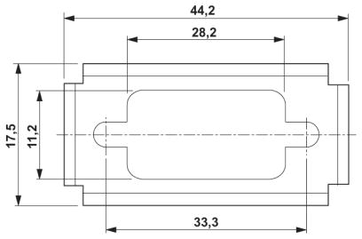 Экран D-SUB для защиты от ЭМВ-VS-15-A-EMV-S