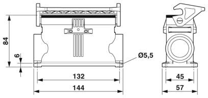 Корпус-HC-EVO-B24-SHWS-2SSM40-PLRBK