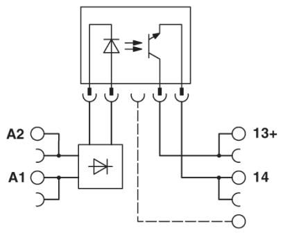 Оптопара-PLC-OSC-24DC/ 24DC/ 2/C1D2