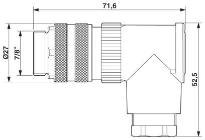 Разъем-SACC-MINMR-5CON-PG11/2,5