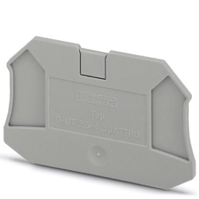 Концевая крышка-D-UT 2,5/4-QUATTRO
