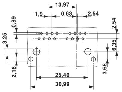Гнездовая вставка для RJ45-VS-08-BU-RJ45/LP-2