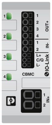 Электронный защитный выключатель-CBMC E4 24DC/1-4A+ IOL