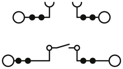 Клемма с размыкателем-PTTBS 2,5-MTB/TGB