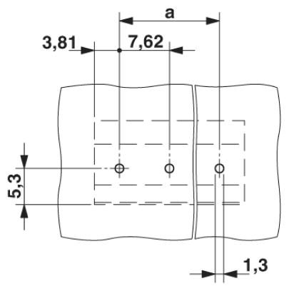 Клеммные блоки для печатных плат-GMKDSP 3/ 3-7,62