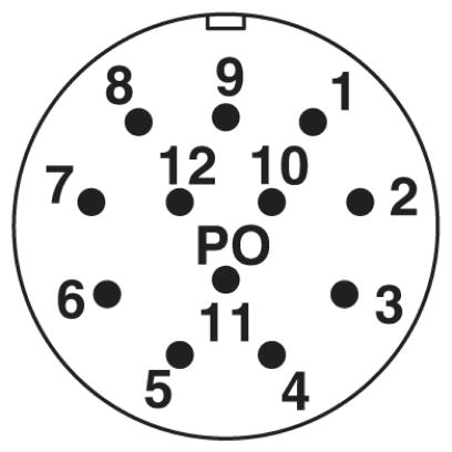 Коробка датчика и исполнительного элемента-SACB-4/ 4-L-M23 180