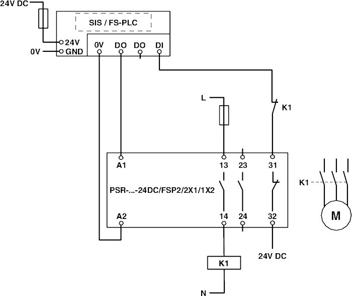Реле сопряжения-PSR-SPP-24DC/FSP2/2X1/1X2