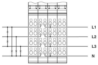 Функциональные клеммные модули Inline-IB IL PM 3P/N/EF-PAC