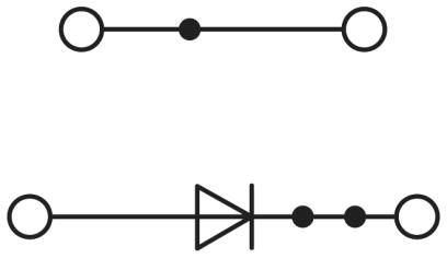 Клеммный блок-UTTB 2,5-DIO/UL-UR