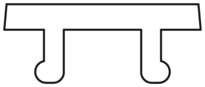 Фиксируемые таблички-UCT-EM (20X9)
