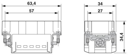 Модуль для контактов-HC-B10-I-TPT-M