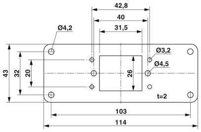 Соединительная плата-HC-B 16-ADP-VC-C1
