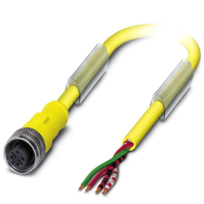 Кабель для датчика / исполнительного элемента-SAC-4P-MICFS/.../...
