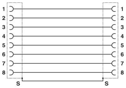Патч-панель-FL-PP-RJ45/RJ45-B
