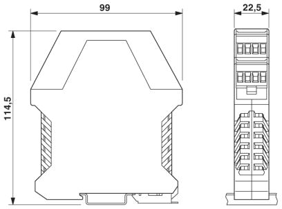 Измерительный преобразователь тока-MCR-S-1-5-UI-SW-DCI-NC