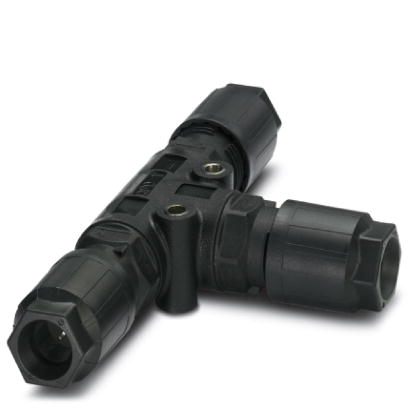 Т-распределитель-QPD T 4PE 3X9-16 BK